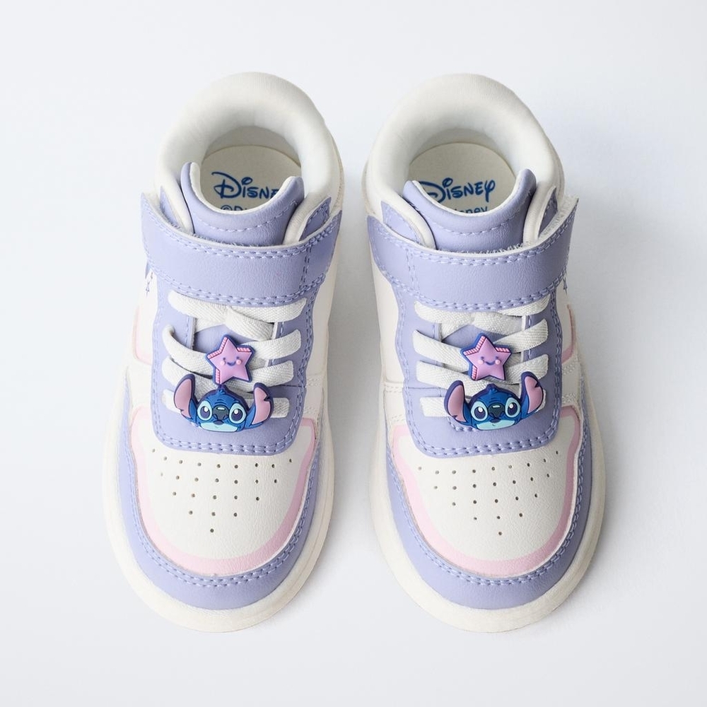 Zara Lilo & Stitch Disney High Top Sneakers